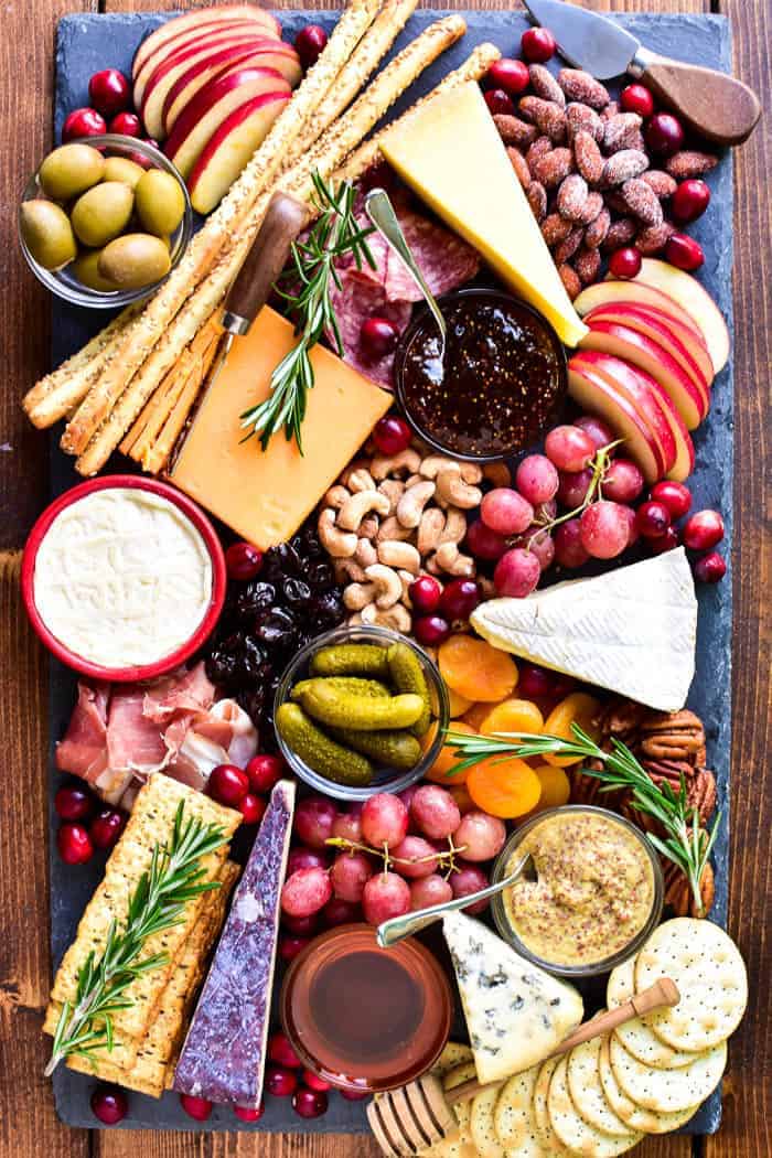Photo of a cheese board.