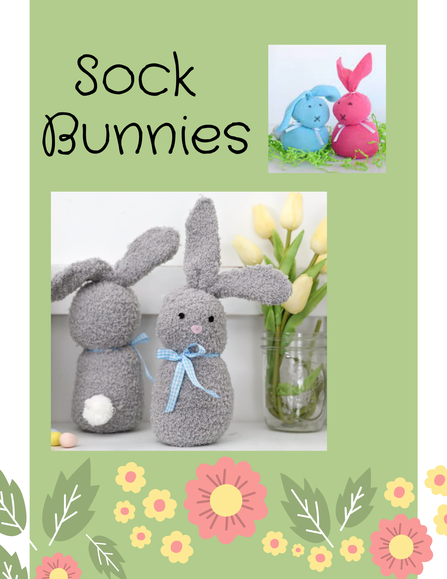 sock bunnies