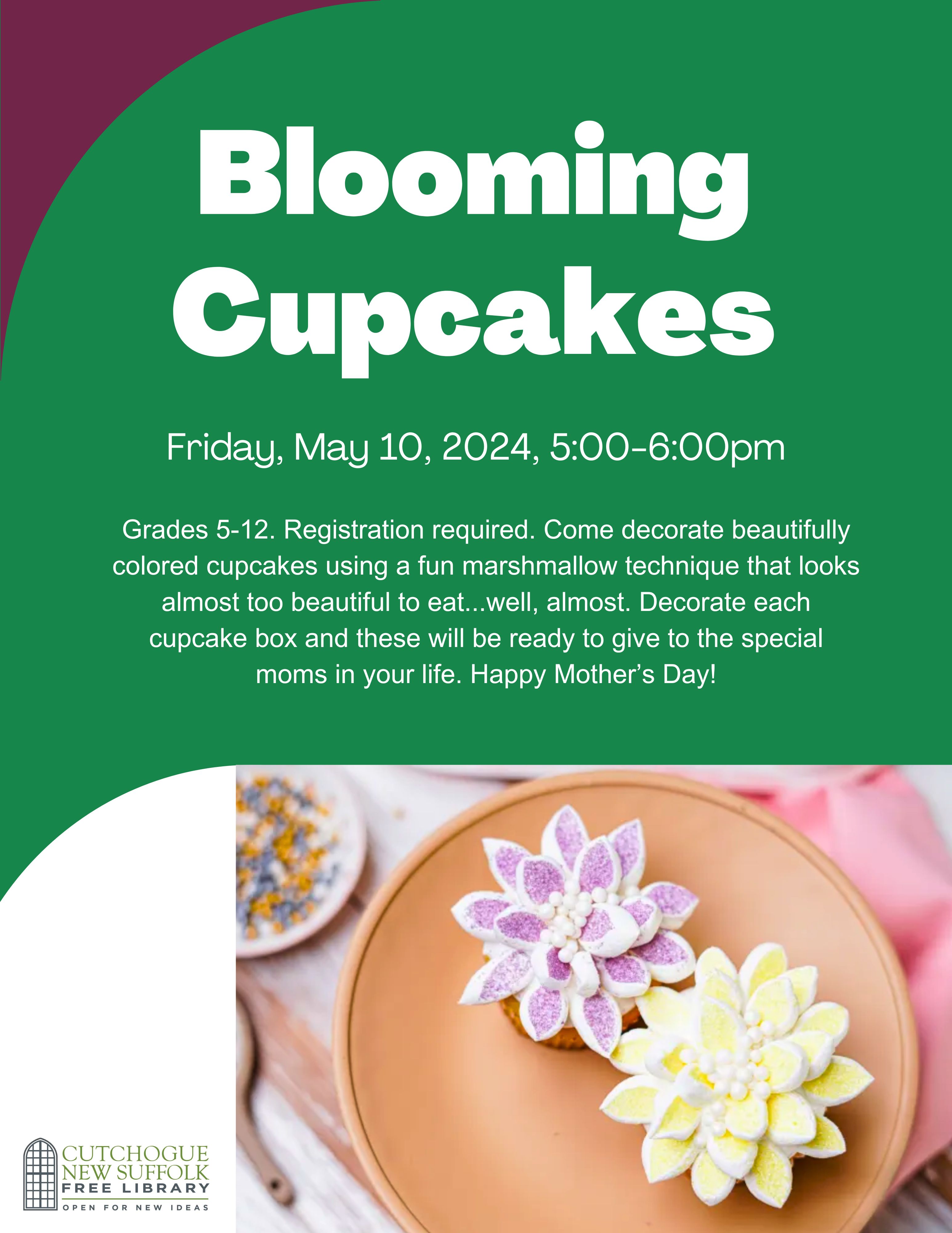 blooming cupcakes
