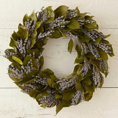 Lavender Wreath