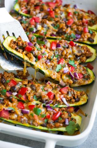 Zucchini Taco