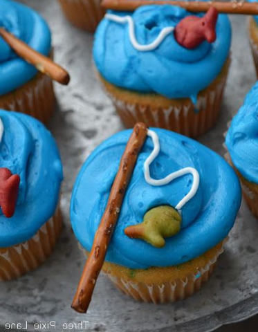 Gone Fishin' Cupcakes