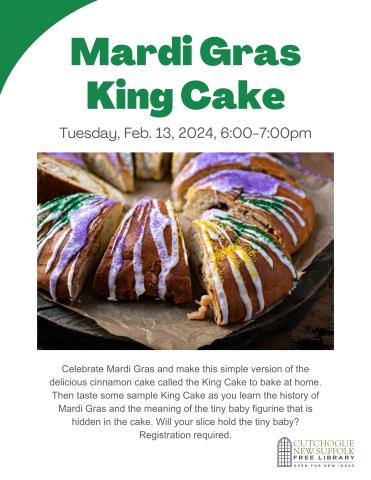 Mardi Gras King Cake