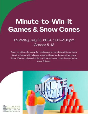 minute to win it