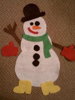 Flannel Snowman