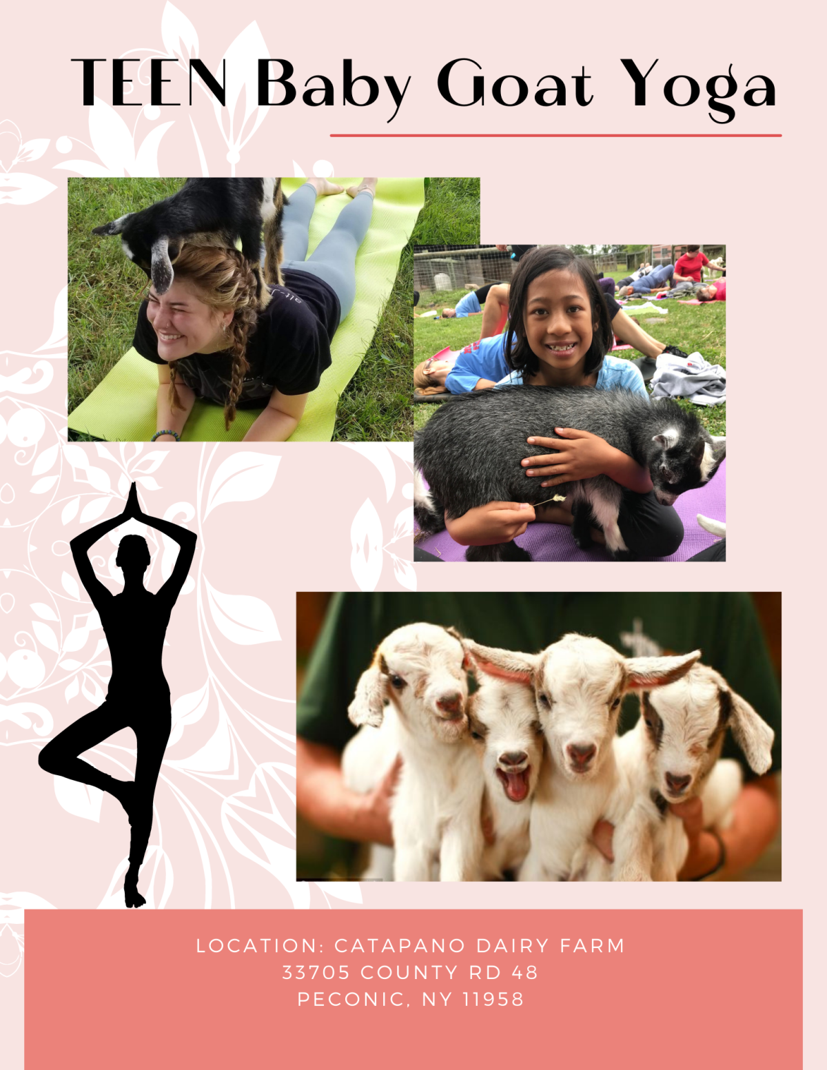 baby goat yoga