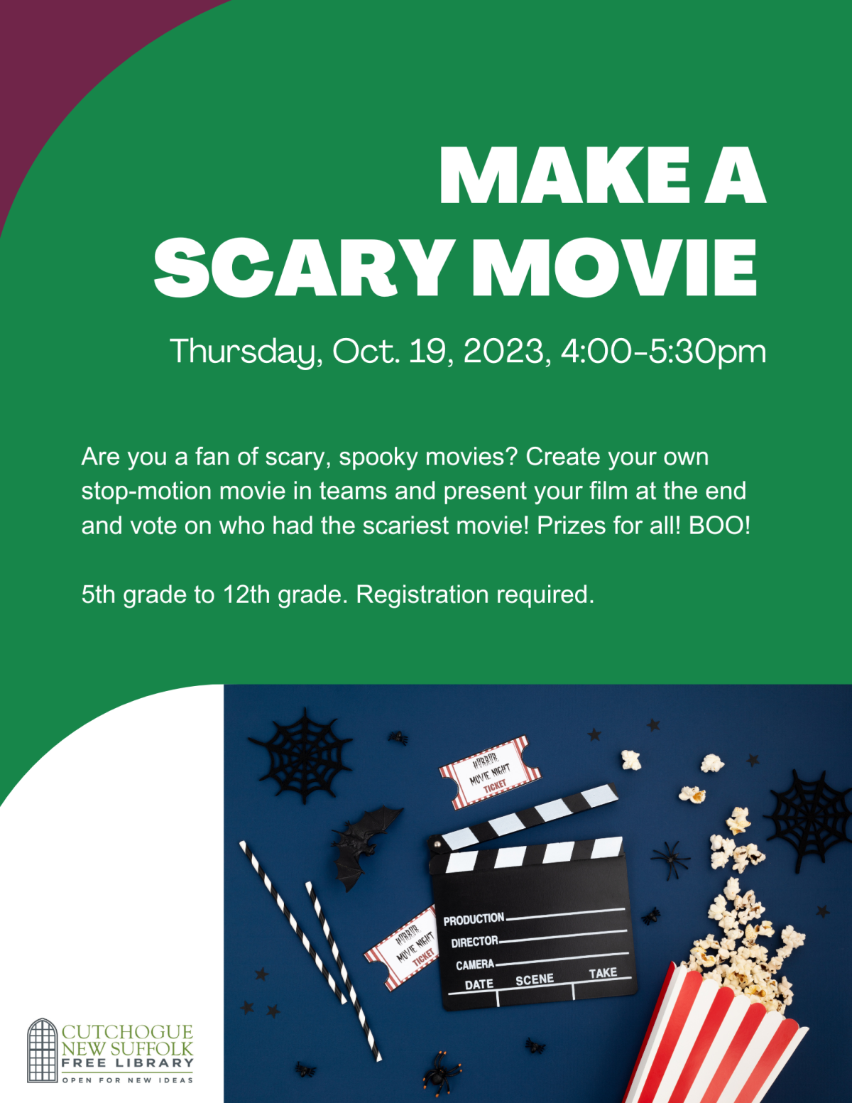 make a scary movie